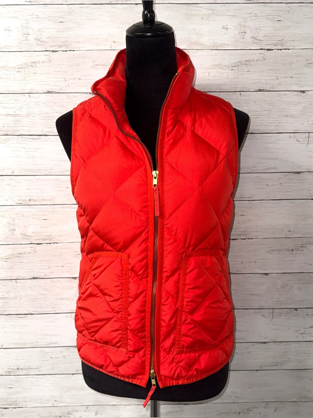 J. Crew Down Quilted Puffer Vest - Picture 3 of 6